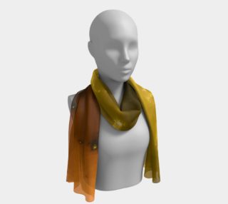 Orange and Yellow Burst of Light Long Scarf preview