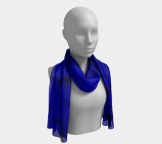 Navy Lightning Long Scarf preview