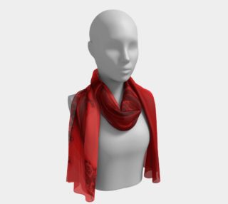 Red Tree Long Scarf preview