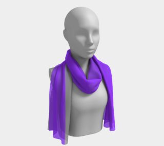 Retro in Purple Neon Long Scarf preview