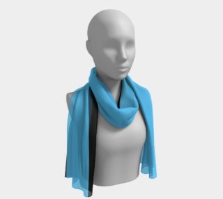 Retro in Teal Neon Long Scarf preview