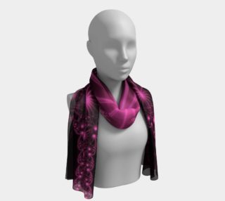 Pink Flower Explosion Long Scarf preview