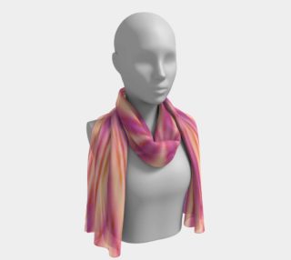 Pink Tiger Stripes Long Scarf preview