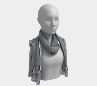 Silver Metal Long Scarf preview