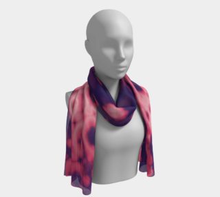 Pink and Purple Nebula Long Scarf preview
