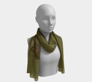 Camouflage Textured Leather Long Scarf preview