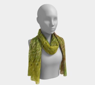 Swamp Green Textured Stone Long Scarf preview