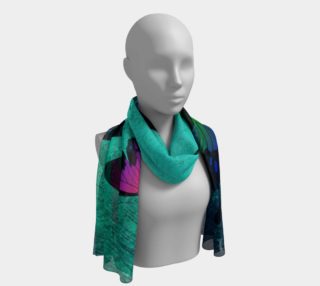 Butterfly Texture Long Scarf preview