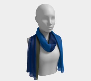 Blue Statement Long Scarf preview