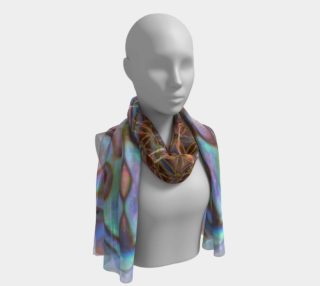 Sea Opal Long Silk Scarf preview