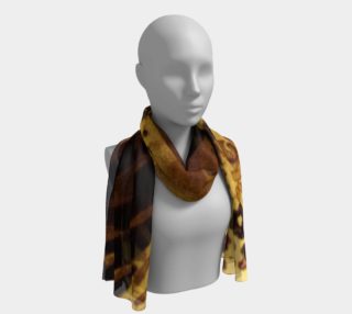 Animal Print Long Scarf preview