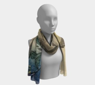 Blue Bird on Branch Long Scarf preview