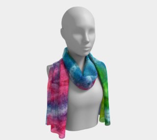 Tiedye Butterfly Wing Long Scarf preview