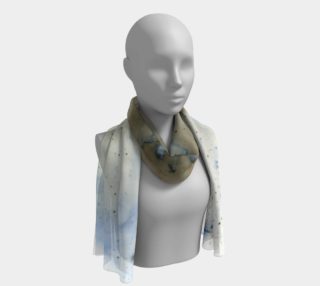 Cobalt Star Cluster Long Scarf preview
