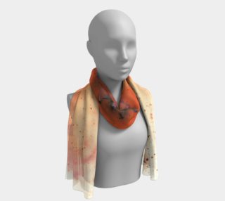 Peach Star Cluster Long Scarf preview
