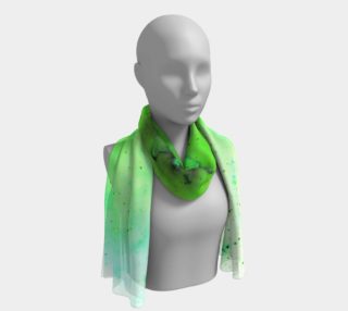 Lime Star Cluster Long Scarf preview