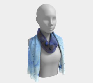 Indigo Star Cluster Long Scarf preview