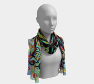 Tree of Life Pastel Long Scarf (16 preview