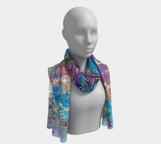 Midnight Koi Fantasy Long Scarf (16 preview