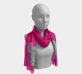 Eye Candy and Soul Food Rose Long Scarf preview