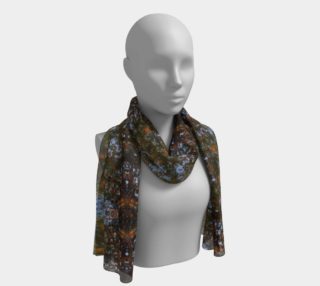 Ripple & Leaf Long Scarf preview