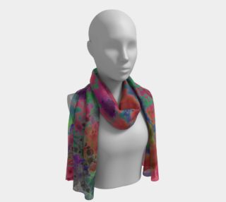 Solar Eclipse, Orchid - Long Scarf preview