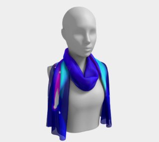 Blue, Turquoise and Pink Long Scarf preview