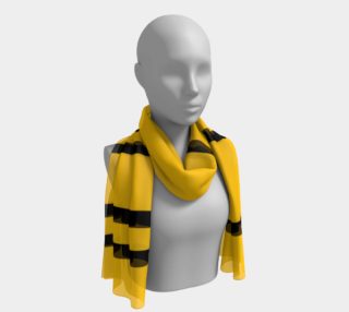 Yinz Black and Yellow Long Scarf II preview