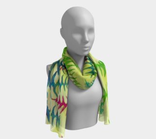 Peacock Fern Long Scarf 170322 preview
