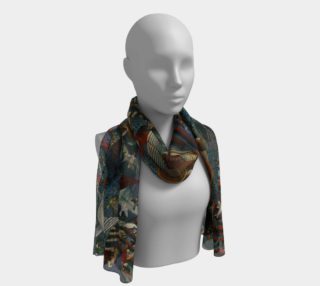 Forest Journey long scarf preview