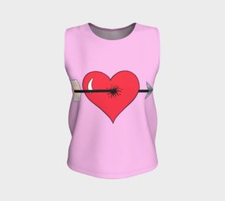 Aperçu de Struck by Cupid's Arrow Loose Tank Top