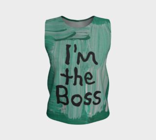 I'm the Boss Loose Tank Top preview