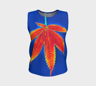 Aperçu de Marijuana Leaf Oh Canada on Royal Blue