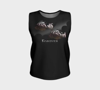 Goth Girl Forever Bat Wing Loose Tank Top preview
