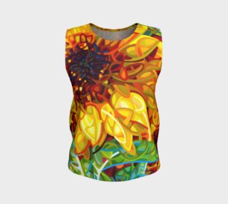 Summer in the Garden Loose Tank by BudanArt preview