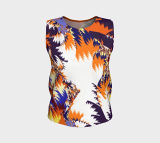 Multi Coloured Tropical Jungle Tank Top preview