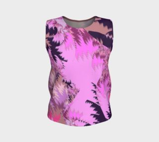 Pink Tropical Jungle Tank Top preview