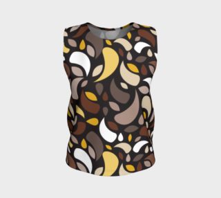Brown Leaves And Geometric Shapes preview