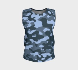 Blue Camouflage Tank Top preview