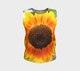 Summertime Sunflower Loose Tank Top preview