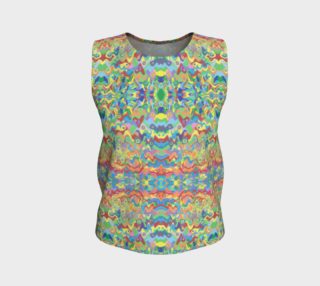 Abstract Hills Pattern Loose Tank Top preview