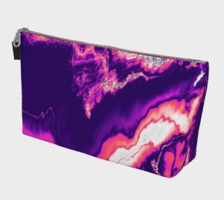 Pink and Purple Geode Makeup Bag preview