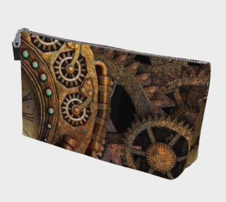 Steampunk Gears Makeup Bag preview