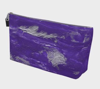 Purple Grunge Makeup Bag preview