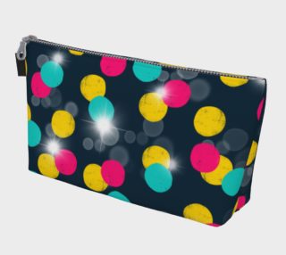 Celestial Candy on Dark Teal - Makeup Bag preview