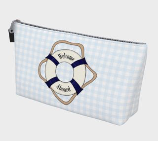 Welcome Aboard Makeup Bag preview