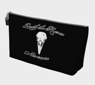 Raven Quote Gothic Art Makeup Bag preview