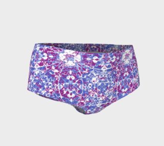 Cracked Oriental Ornate Pattern Mini Shorts preview