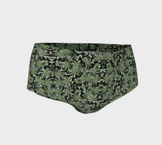 Aperçu de Ornate Camo Print Pattern Mini Shorts