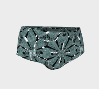 Aperçu de Modern Oriental Ornate Pattern Mini Shorts